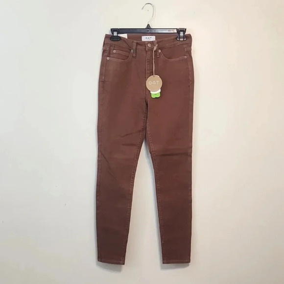 Oat New York Denim - Oat New York High Rise Skinny Ankle Jeans size 25